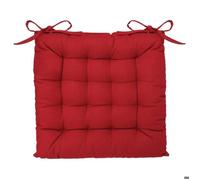 Hespéride Galette de chaise Atmosphera 38 x 38 cm Rouge