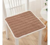 Galette de Chaise sans Attache Marron 50x50cm