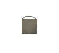 Hespéride – Galette de chaise Solfia – 40 x 40 cm – Vert laurier