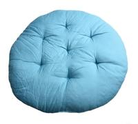 Galette de chaise suspendue en polyester respirant (D) 50 x 50 cm | Tissu polyester respirant, rembourrage en coton PP, emballé sous vide, se dilate au soleil, résistant à l'usure