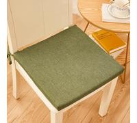 Galette de Chaise Vert Kaki 40x40x5cm