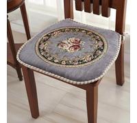 Galette de Chaise Vintage Florale mauve 42x44x4cm