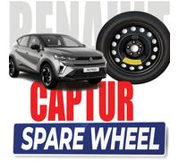 Galette de secours 17" Renault Captur 5 Trous 135/80R17 DOT 2025 Italia Top OK