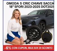 Galette De Secours 18" Chery Omoda 5 2023-2025 Kit Complet Cric Clé Sac