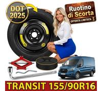 Galette de secours Acier 16 " Ford Transit Campeur Et Gaz 5x108 155/90R16 Dot