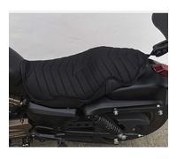 Galette de siège double pour moto - Respirant, circulation de l'air, avec protection solaire et amortissement, compatible avec différents sièges de 64 x 35 cm