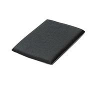 Galette de siège en mousse à mémoire de forme, coussin orthopédique confortable avec attaches pour chaises de salle à manger, siège de jardin carré, antidérapant, lavable, coussin de siège