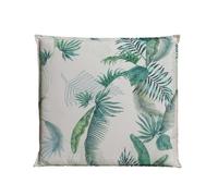 Galettes de chaise Decoris PALMIER Blanc 50x50 cm