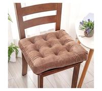 Galettes de chaise en velours ultra doux avec soulagement de la pression - Galettes de siège polyvalentes pour bureau, salle à manger et maison - Soutien ergonomique pour de longues périodes d'assise