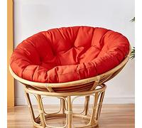 Galettes de chaise rondes imperméables d'extérieur avec siège épais nid d'œuf, amovible, lavable et confortable, 160 x 160 cm