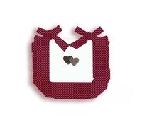 Galettes de chaise Soleil D'Ocre LOVE Rouge 40x40 cm