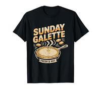 Galettier Cuisinier Crepes Sarrasin Brunch Français T-Shirt