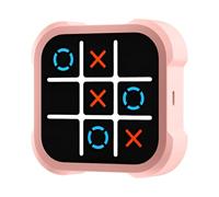 galeyyu Jeu Électrique Tic TacToe - Jeu De Morpion, Console De Jeu De Puzzle Portable, Boulon Tic-Tac Toe, Jeu Numérique Tic-Tac Toe, Jeu De Société Classique XO Chess pour en-fants Et Adultes