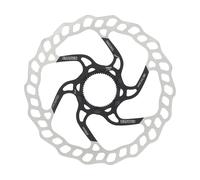 GALFER Disque de Frein Fixed Disc Wave 1,8 mm VTT Center Lock silver-black 160 mm