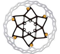 Galfer Wave 2.0 Mm Brake Disc Argenté 203 mm Silver / Orange