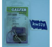 Galfer E-bike Brake Pad Shimano Saint-zee One Size Purple