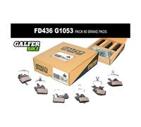 Galfer Plaquettes De Frein à Disque Magura Mt2/mt4/mt6/mt8 Standard 60 Unités