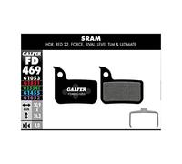 GALFER Plaquettes de Frein Disc Standard pour SRAM/Avid noir SR-009