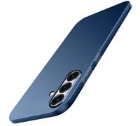 Galful Coque pour Samsung Galaxy S25 FE Ultra Fine Rigide Housse Samsung S25 FE Étui de Protection Ultra-léger Matte PC Hardcase avec Protection Caméra Bumper Slim Case Anti-Scrat Cover-Gris Bleu