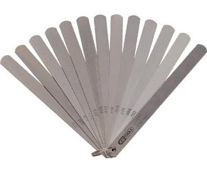 Galga para holguras de pistones, 20 galgas, 0,05-1mm