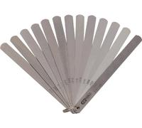 Galga para holguras de pistones, 8 galgas, 0,05-0,5mm, 200mm