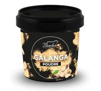 Galgant ou Galanga Bembo 55 g - Épice Naturelle et Aromatique - Sans Glutamates, Agents Épaississants, Colorants - Emballage Anti-Lumière et Anti-Oxydation.