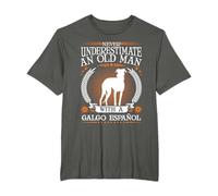 Galgo Espagnol Vieil homme Lévrier espagnol T-Shirt