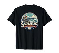 Galice Espagne Cape Sileiro Phare Côte Nord T-Shirt