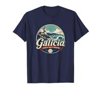 Galice Espagne Cape Sileiro Phare Côte Nord T-Shirt