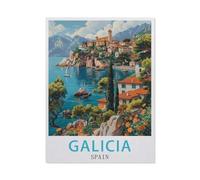 Galice, Espagne,for Children 1000 Pieces Papier Puzzle Jigsaws, DIY Casual Puzzles Toys, for Adults and Teenagers Unique Gifts Toys(50x70cm)-AY93