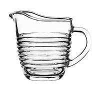 Galicja Carafe à Lait Karin - Résistante à la Chaleur - Petite Carafe en Verre Sans Couvercle - Pot à Eau/Lait - Modèle 2-200 ml