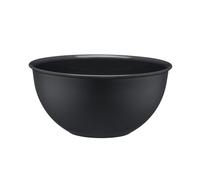 GALICJA MOLLY Bol mélangeur en plastique - Grand bol de cuisson durable - Robuste et fonctionnel - Bol à pâte à levure - 1000 ml - 16 x 16 x 8 cm - Anthracite