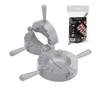 Galicja Moulin à boulettes MOLLY - Moule à raviolis - Fabricant de boulettes - Piroggen ancien - Moule à boulettes - Forma do Pierogów - Fabricant de Pirogen - Fabricant Pierogi - Lot de 2