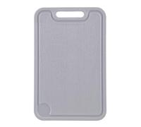 Galicja Planche à découper en plastique Molly - Planche à découper - Planches à découper en plastique - Planche à découper en plastique - Planche à découper de cuisine - 37,5 x 26 x 0,6 cm - Gris