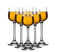 Galicja PORTO Lot de 6 verres à vodka - Verre à liqueur avec pied - Verres à liqueur - Verres à vodka - Verres à shot - Verre avec style - Verre à liqueur et grappa 60 ml