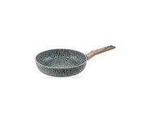 Galileo Casa 2191302 Carrara Poêle en granit 24 x 5,8 cm Gris