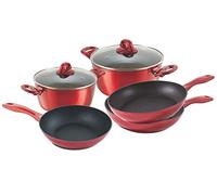 Galileo Casa 5903430 Batterie de cuisine 7 pièces en aluminium, fond à induction