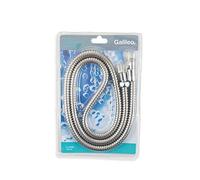 Galileo Casa Flexible de Douche, métal, Acier/Argent, Dimensions : L. 150 cm.