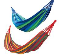 Galileo Casa Hamac 200 x 80 cm Sac de Transport Portée 110 kg, Esté Couleur Aléatoire