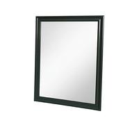 Galileo Casa Miroir Mural Misure: l. 60 x p. 2 cm x h. 80 cm Misure Specchio: l. 50 x h. 70 cm Colore: Nero Lucido