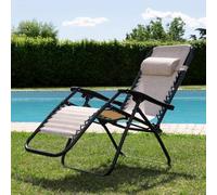 Galileo Casa Rio Text Sedia Gran Relax Avorio