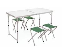 Galileo Casa Set de Table Valise avec 4 tabourets refermables, Pic-Quick