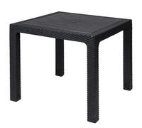 Galileo Casa Table, Rotin Polypropylène, 80x80