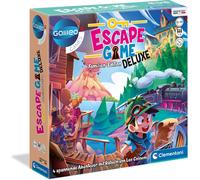 Jeu de société - CLEMENTONI - Escape Game Deluxe Famille - 4 aventures passionnantes - Objets énigmes