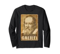 Galileo Galilei Affiche de Propagande déchirée Manche Longue