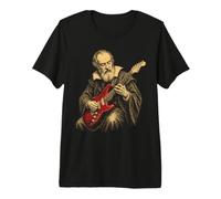 Galileo Galilei Rock Guitar Art Historique T-Shirt Haut de Gamme