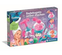 Galileo Lab 59459 Kit d'expérimentation pour fabriquer soi-même des Bombes de Bain colorées et parfumées - pour Enfants à partir de 8 Ans Clementoni