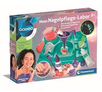 Galileo Lab Mon laboratoire de soin des ongles - Créez vous-même des designs d'ongles, kit de vernis à ongles pour enfants à partir de 8 ans, 59325 de Clementoni