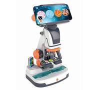 Galileo Lab Mon Microscope numérique 2 en 1 numérique et analogique avec caméra WiFi, Application et Accessoires, pour Enfants à partir de 8 Ans Clementoni