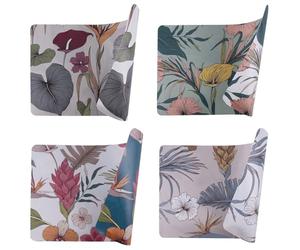 GALILEO Lot de 12 Sets de Table 45 x 30 cm Double Face, Botanico Sibylle